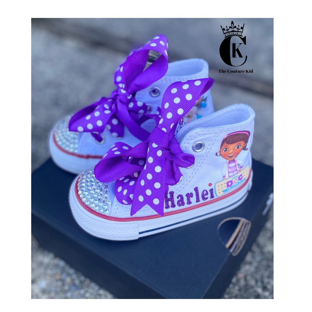 Doc McStuffins CONVERSE shoes The Couture Kid