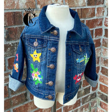 Load image into Gallery viewer, Baby Shark denim Jacket
