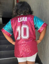 Load image into Gallery viewer, Adult Sequin baseball Jersey
