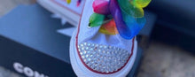 Load image into Gallery viewer, Gracie’s Corner HIGH TOP Converse shoes
