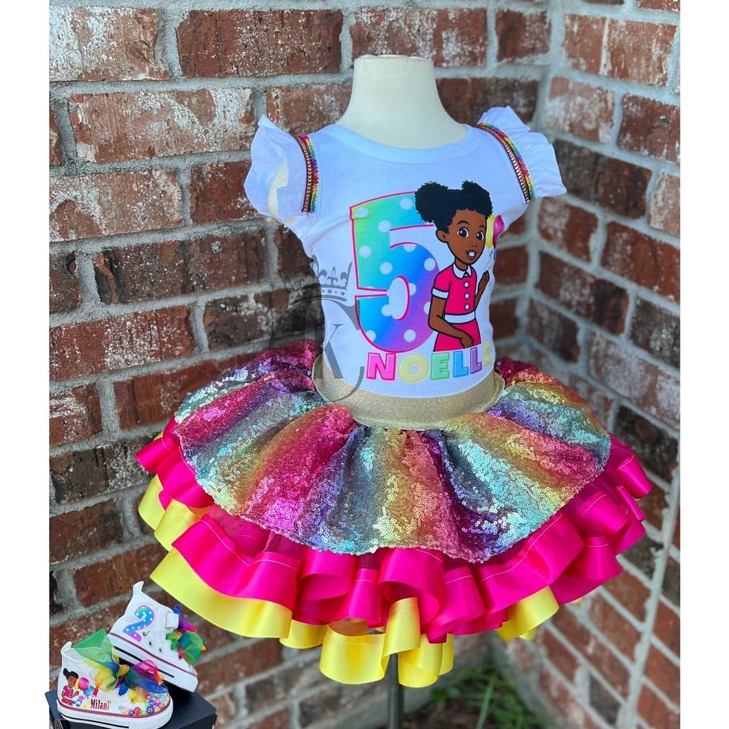 Gracie’s Corner Sequin Tutu set
