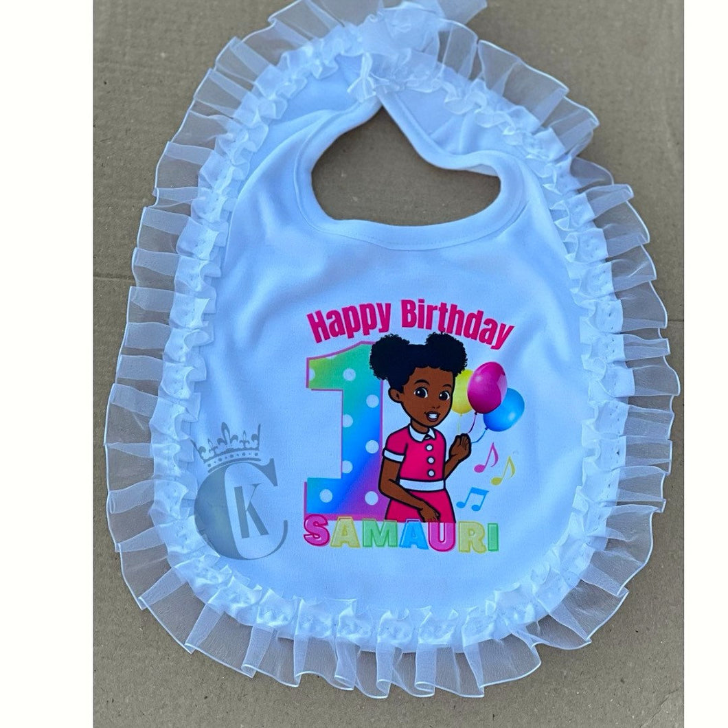 Gracie Corner Personalized Baby Bib