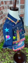 Load image into Gallery viewer, Pearls Gracie’s Corner fringe denim Jacket or set
