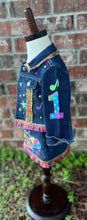 Load image into Gallery viewer, Pearls Gracie’s Corner fringe denim Jacket or set
