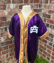 Load image into Gallery viewer, Adult Sequin baseball Jersey
