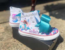 Load image into Gallery viewer, Pearl Mermaid CONVERSE shoes
