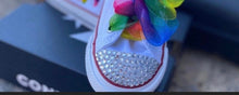 Load image into Gallery viewer, Gracie’s Corner HIGH TOP Converse shoes
